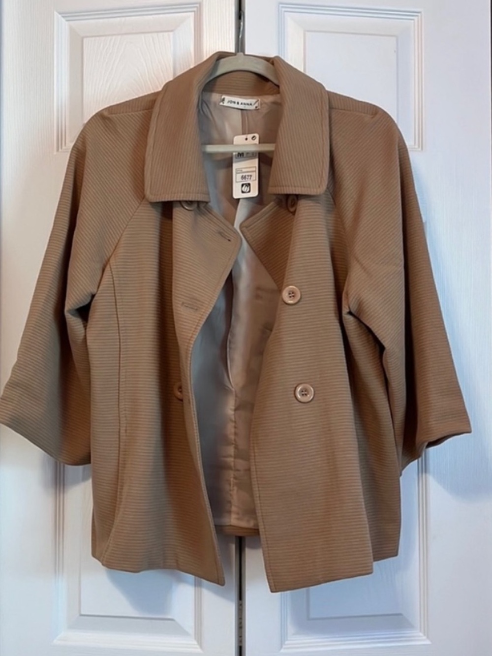Jon & Anna Tan Short Trench Jacket